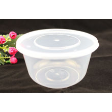 1000ml Plastikmikrowellen-Nahrungsmittelbehälter-Imbiss Einweg-rechteckiger Kasten